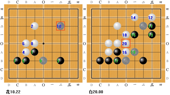 萌式三色围棋实战C1-20